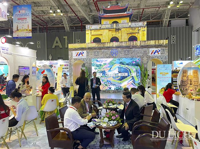 Gian hàng triển lãm du lịch Hà Nội tại ITE HCMC 2023